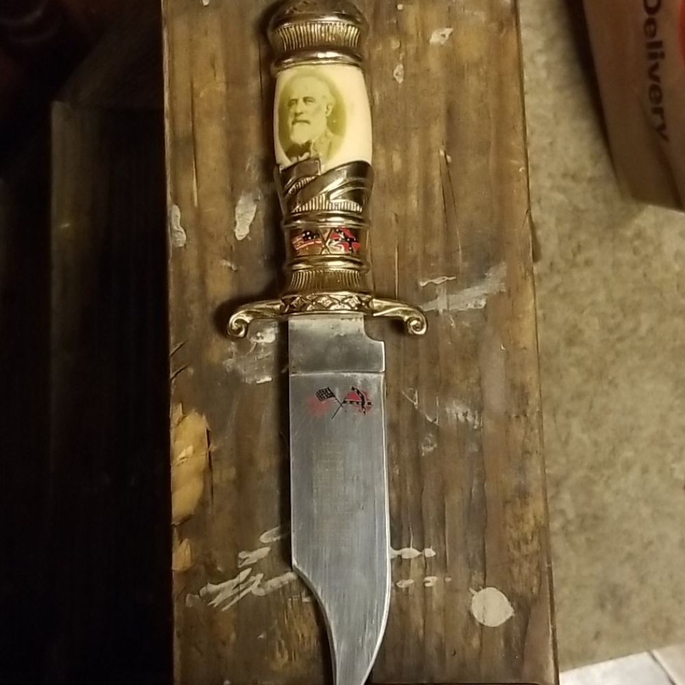 Robert E Lee commemorative knife